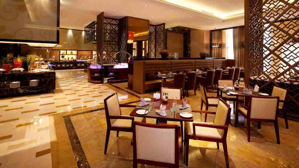 【餐廳家具】萬(wàn)達(dá)希爾頓逸林酒店